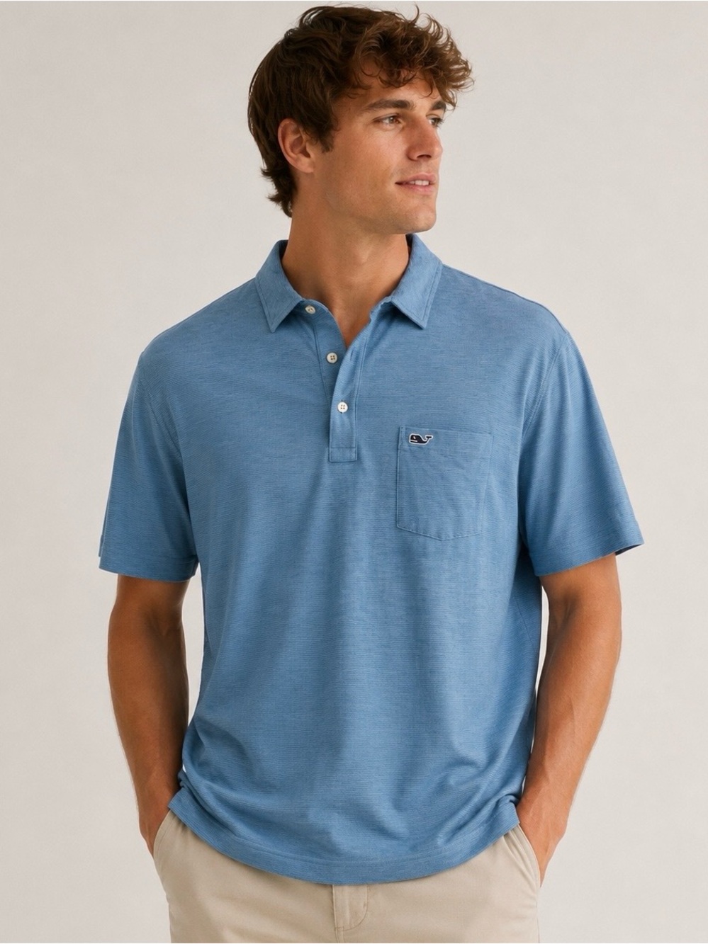 Vineyard Vines Edgartown XL Blue Polo